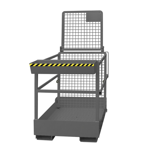 Panier industriel Eichinger pour chariot élévateur 1 personne, gris anthracite, 10730500000196