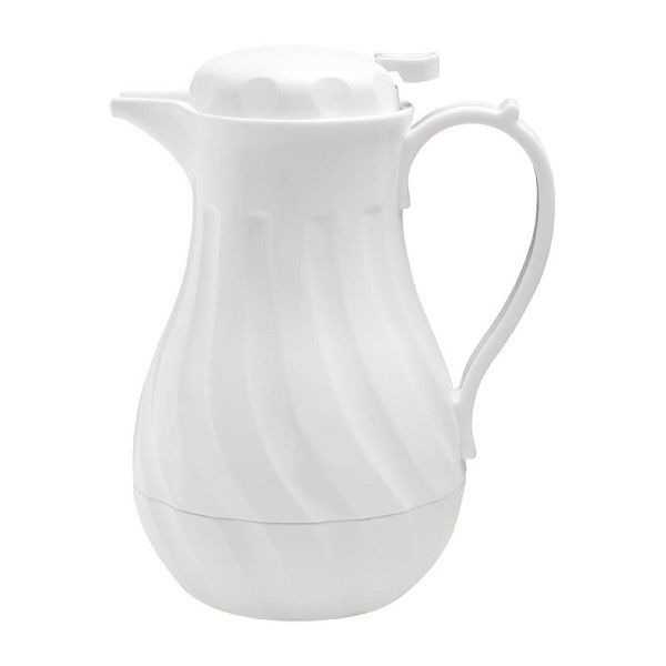 Pichet isotherme OLYMPIA Swirl blanc 2L, GL971