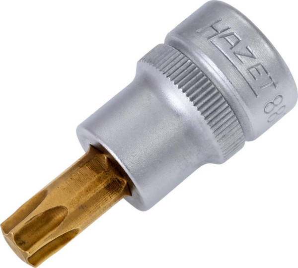 Douille tournevis Hazet TORX®, carré creux 10 mm (3/8 pouce), profil intérieur TORX®, T45, 8802-T45