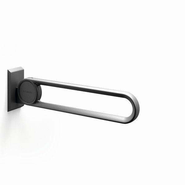 KEMMLIT Cavere Vario rail de support pliable, avec plaque de base, argent, 725 mm, 251.372