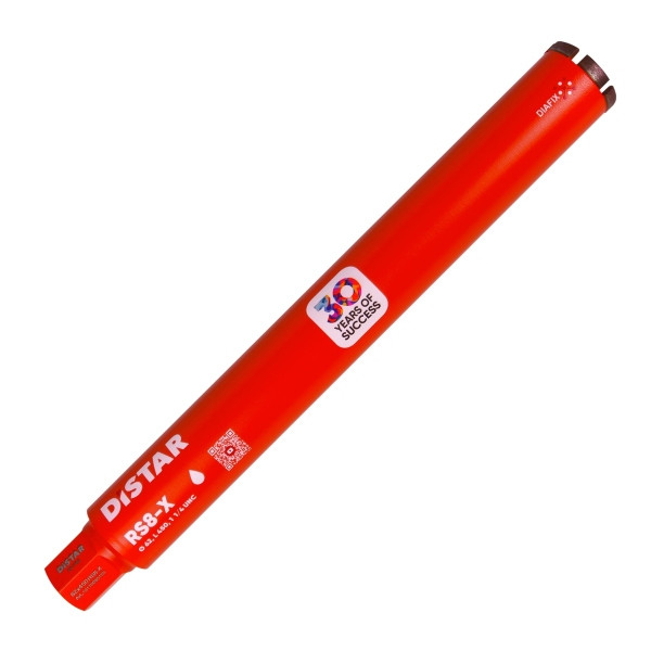 Foret diamant Distar DDS-W 062x450x1 1/4 UNC RS8-X, 10170085155