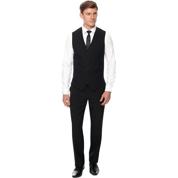 Pantalon de serveur homme Events noir longueur standard 38, BB170-28