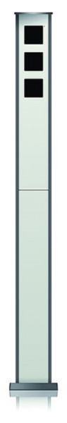 Colonne de communication TCS, non équipée pour 3 modules AMI, autoportante hauteur 1,70 m, K33AS