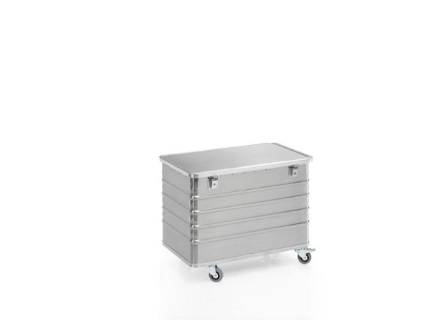 Chariot de transport Gmöhling avec couvercle et parois fermées G®-TRANS D 3008 / 330 D, 322 l, 220300839