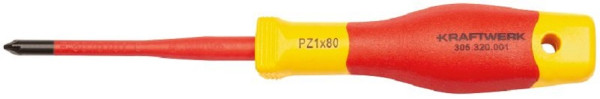 Tournevis d'électricien Kraftwerk Pozidriv PZ1, 305.320.001