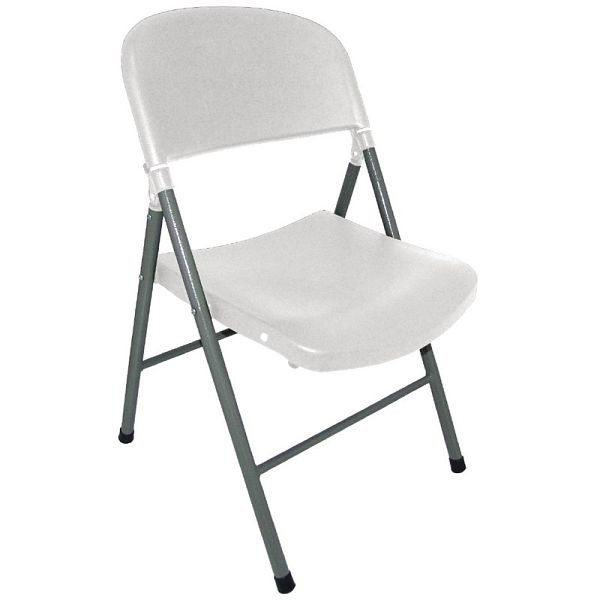 Chaises pliantes Bolero blanches, UE: 2 pièces, CE692