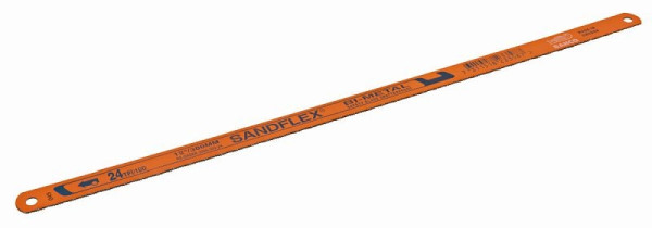 Lame de scie à main Bahco, Sandflex, bimétal, 300 mm, 14 dents par pouce, pack de 10, UE : 100 pièces, 3906-300-14-10P