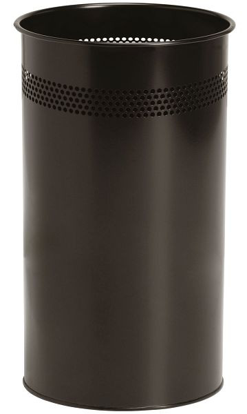 Twinco 2040 TWIN METAL poubelle / porte-parapluie 21 L, noir, 2040-1