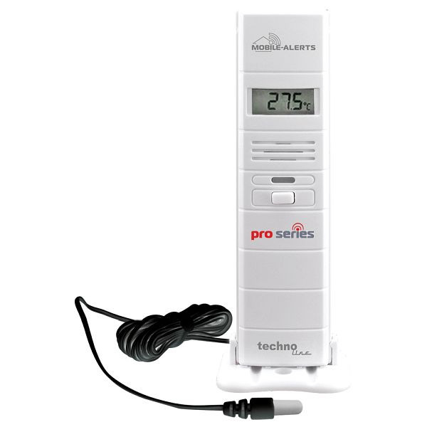 Détecteur de température / humidité Technoline Pro Series avec sonde à câble haute température, MA 10320