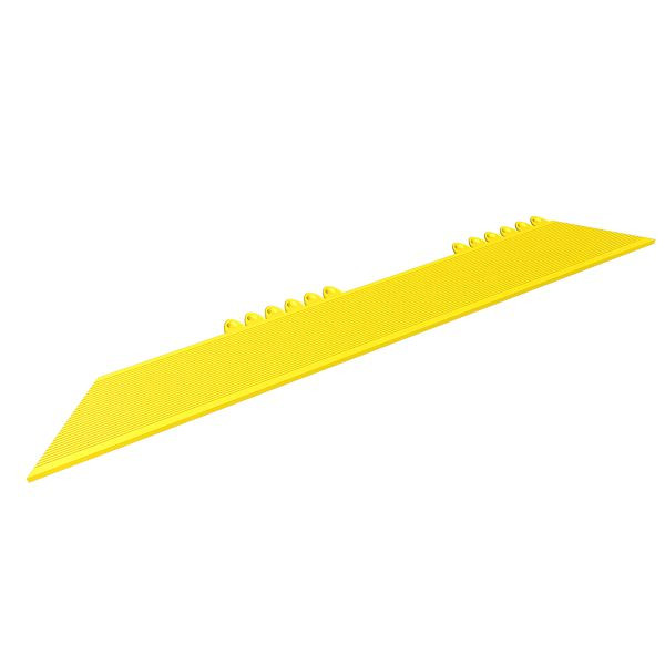 Notrax De-Flex rampe de sécurité accessoire en nitrile pour tapis industriel 571, jaune, 16 cm x 121 cm, 571S0036YL