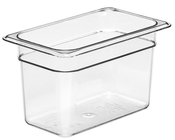 Conteneur GN Cambro 1 / 4-150 mm Camwear® Clear, VE: 6 pièces, 46CW135