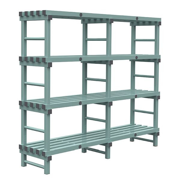 Etagère Euro REA 2000x500x1750mm, 4 montants au pas de 450mm, 308.154