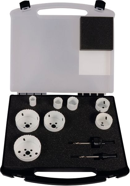 Coffret scie cloche Projahn BiMetall "Elektro N" 10 pièces, 68907