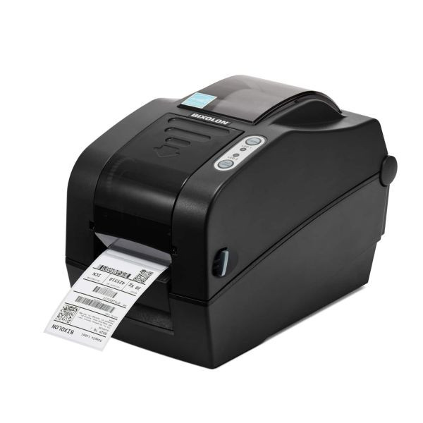 Imprimante d'étiquettes de bureau à transfert thermique Bixolon 2 pouces, grise, SLP-TX220G