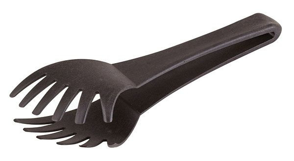 Pince à spaghetti APS, 9 x 8,5 cm, manche : 15 cm, polyamide, noir, 88637