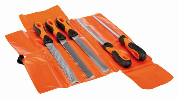 Jeu de limes Bahco, ergo, 5 pièces, 200 mm, coupe 1, 1-479-08-1-2