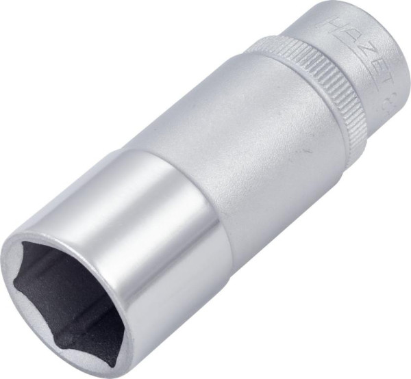 Douille Hazet, hexagonale, carré creux 10 mm (3/8"), 17 mm, long type moleté, 880LG-17