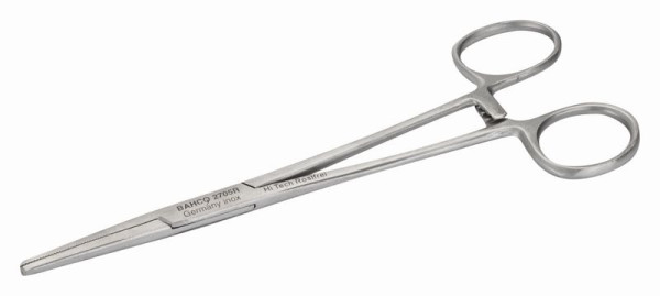 Ciseaux à pince Bahco, crochet de verrouillage, dents fines, 160 mm, 2705R