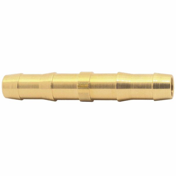 ELMAG tuyau de raccordement de tuyau en laiton, 6 x 6 mm, 5 pièces, 42703