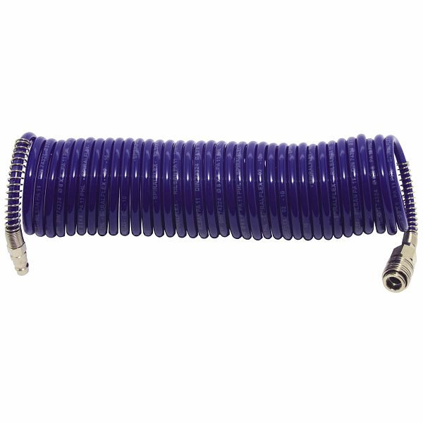 Jeu de tuyaux spiralés ELMAG, Ø 6x8 mm, 10 m, RILSAN, 10 bar max., 42101