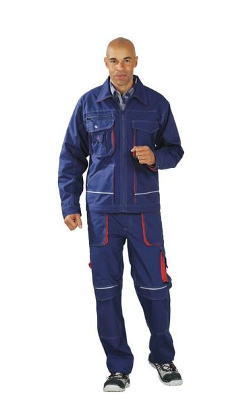 Veste avec ceinture Planam Basalt, marine/rouge, taille 24, 2812024