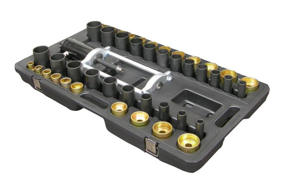 SW-Stahl Jeu d'outils pour roulements silencieux/joints de support, 46 pièces, 302100L