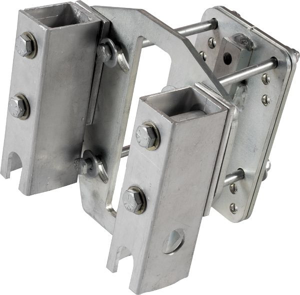 Support supérieur pour mât Skylotec (rouge) JP WINCH 1 Support TRI 1 & 2 UM, 3 poulies / 1 chaîne de retenue, JP-010-3