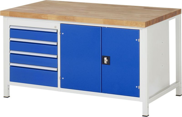 Etabli RAU série 8000 - modèle 8905, L1500 x P900 x H840 mm, 13-8905A2-159B4S.11