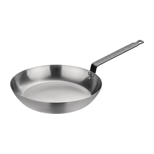Poêle à frire Vogue en acier au carbone induction 30,5cm, GD006