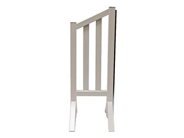 Support Growi catch en aluminium, couleur : blanc, dimensions : 1550 hauteur x 620 largeur mm, 10093220
