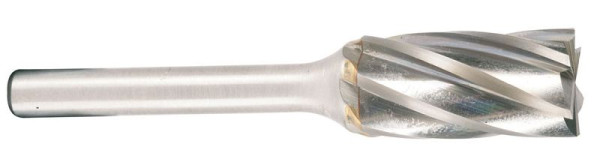 Fraise en carbure Projahn forme cylindre B avec denture frontale d1 12,7 mm, diamètre de tige 6,0 mm, denture rapide, 700236127