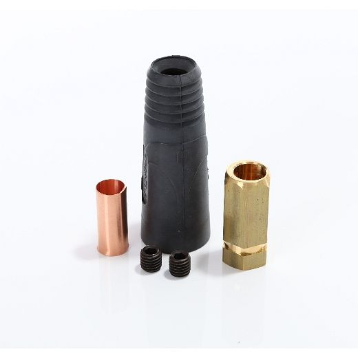 Accouplement ELMAG 50/70/95mm² noir pour broche Ø 13 mm, rapport cyclique 60% à 500A, 56328