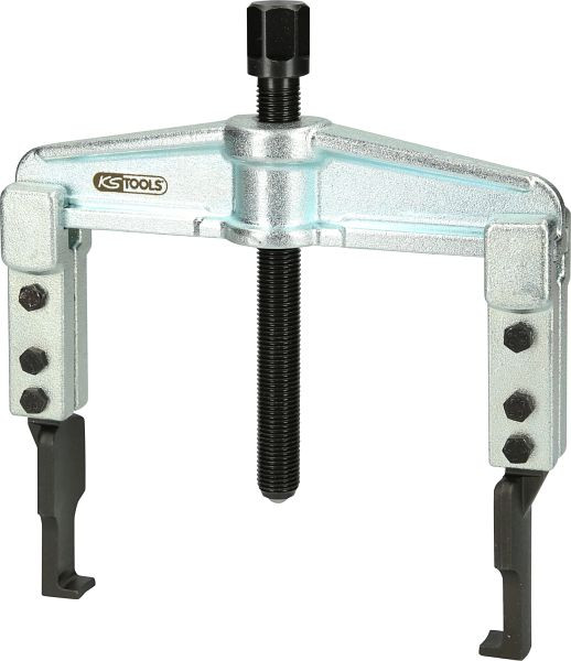 Extracteur universel KS Tools à 2 bras avec crochets extrêmement fins et allongés, 25-130 mm, 120 mm, 2,5 t, 620.0054