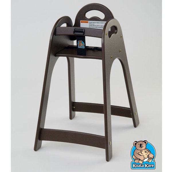 Tapis de chaise haute KEMMLIT, marron, qualité supérieure, robuste, 251.599