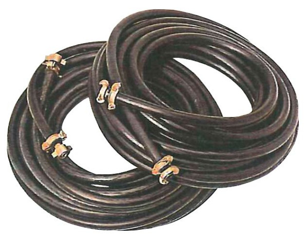 Jeu de tuyaux d'air comprimé ELMAG 20 m, 15 bar, 19x5 mm, complet avec raccord à griffes. 42mm, 21390