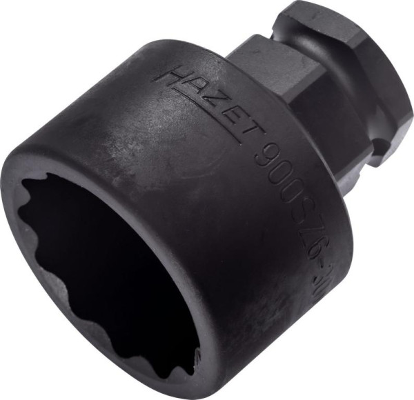 Impact Hazet, douille tournevis machine, double 6 pans, carré creux 12,5 mm, 6 pans extérieur 24 mm, 30 mm, 900SZ6-30