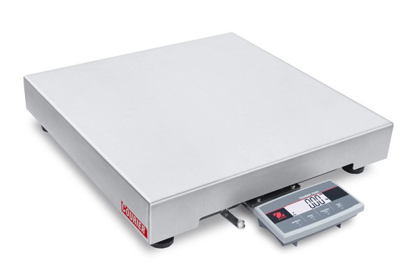 Balance d'expédition OHAUS i-C71M150X-M, capacité de pesée 150 kg, lisibilité lors d'un pesée de 50 g, dimensions de la plateforme : 610 x 610 mm, 30745966