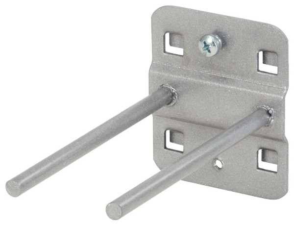 KS Tools Porte-outil double avec mandrin droit diamètre 6mm, 50mm, 860.0821