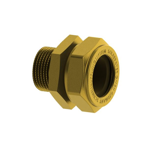 Solarbayer Solarpipe raccord à vis rapide DN32 x 1 1/4" AG, 430054300