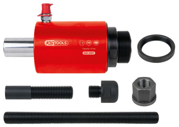 KS Tools jeu de vérins hydrauliques pousser et tirer, 7 pièces, 440.0480