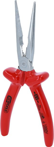 Pince à bec effilé KS Tools 1000 V, 200 mm, 117.1291