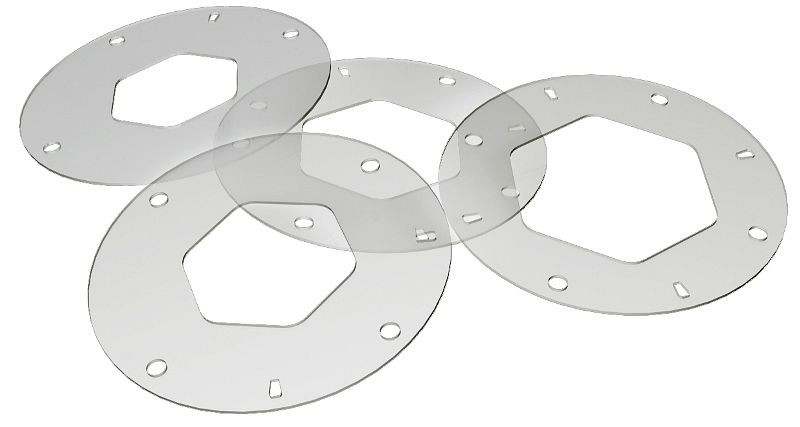 Anneaux en silicone pour distributeur de gobelets Lölsberg, pour gobelets d'un diamètre d'environ 62-98 mm, UE : 5 pièces, 990 009