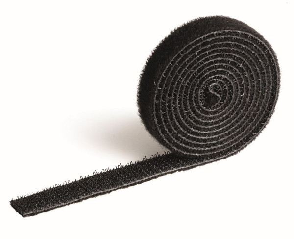 Attaches de câble Velcro DURABLES CAVOLINE® GRIP 10, 100 x 1 cm (L x L), noir, 503101