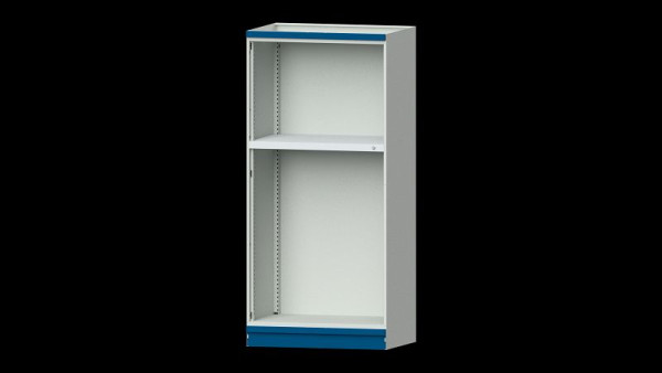 Établis ANKE armoire de base système d'armoire modulaire, modèle 103, 1015 x 720 x 2200 mm, boîtier vide ouvert, RAL 7035/5010, 631.206