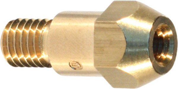 Porte-buse ELMAG MB 36, longueur: 28mm, arrière M8x1, avant M6, 54374