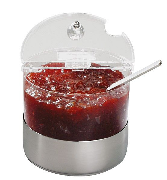Bol réfrigérant APS -TOP FRESH- en acier inoxydable, Ø 14 cm, hauteur : 11,5 cm, 1 litre, 11815