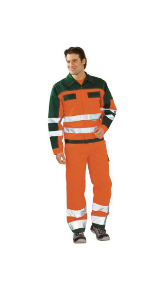 Veste ceinture haute visibilité Planam, orange/vert, taille 50, 2008050