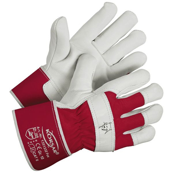 Korsar Fox rouge, unité: 12 paires, taille: 8, 1351332008