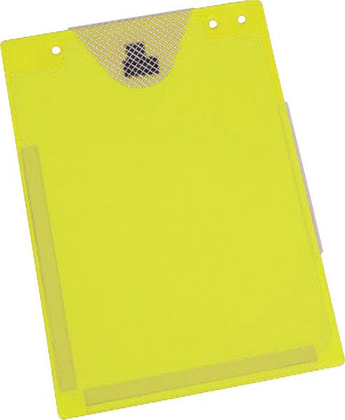 Sac de travail Eichner "Jumbo" avec compartiment à clés, jaune, UE : 10 pièces, 9015-00565