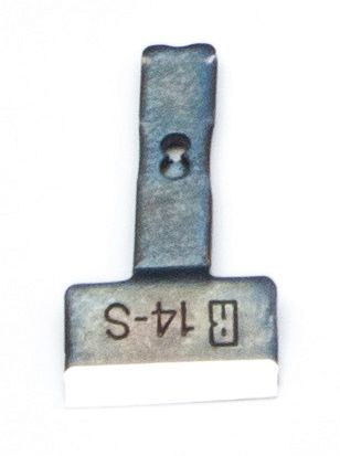 BRÜCK couteau interchangeable 14 mm pour burins RALI SHARK - type S, UE: 2 pièces, 448